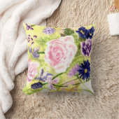 春の花アメリカンMoJo枕 クッション (ブランケット)