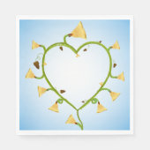 春の花アート紙ナプキンス スタンダードランチョンナプキン (正面)