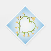 春の花アート紙ナプキンス スタンダードランチョンナプキン (角)