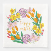 春の花イエローイースターフローラチューリップスケッチ (正面)