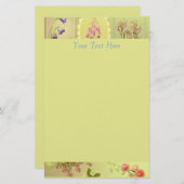 春の花エフェメラ文房具 便箋 (正面/裏面)