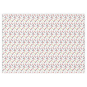 春の花オン白 テーブルクロス (正面(横))