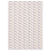 春の花オン白 テーブルクロス (正面)