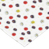 春の花オン白 テーブルクロス (アングル)