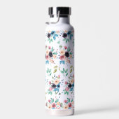 春の花カラフルパッテン ウォーターボトル (右面)