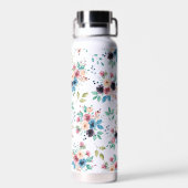春の花カラフルパッテン ウォーターボトル (背面)