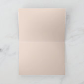 春の花グリーティングカード カード (内部)