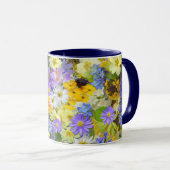 春の花コーヒーマグ マグカップ (正面右)