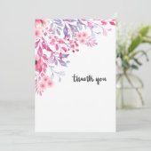 春の花サンキューカード 招待状 (スタンド正面)