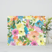 春の花スクラップブック紙 (スタンド正面)