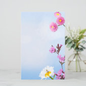 春の花スクラップブック紙 (スタンド正面)