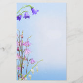 春の花スクラップブック紙 (裏面)