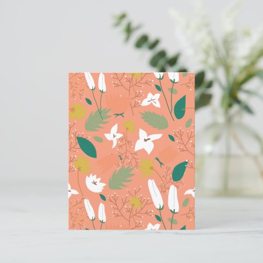 春の花スクラップブック紙 (スタンド正面)