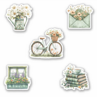 春の花ステッカーシート シール