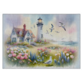 春の花ズバイライトハウスコースタルコテージ カッティングボード (正面)