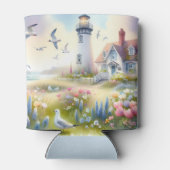 春の花ズバイライトハウスコースタルコテージ 缶クーラー (裏面)