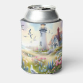 春の花ズバイライトハウスコースタルコテージ 缶クーラー (缶裏面)