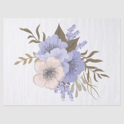 春の花ティッシュペーパー 薄葉紙 (正面)