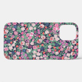 春の花デザイン。継ぎ目のない花柄。Pl Case-Mate iPhoneケース (裏面 (横))