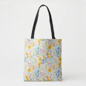 春の花トートバッグ トートバッグ (正面)