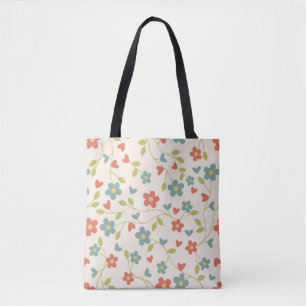 春の花トートバッグ トートバッグ