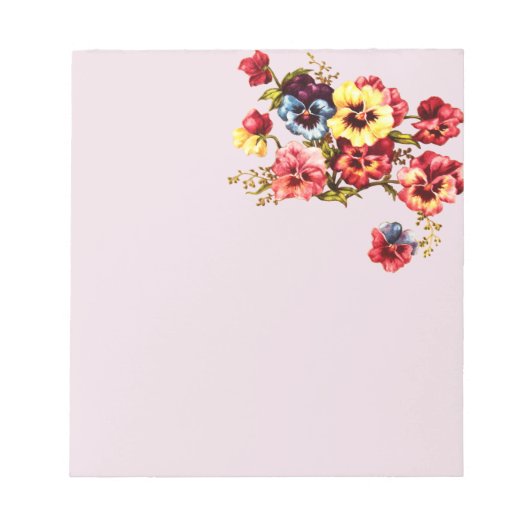 春の花ノートパッド ノートパッド (正面)