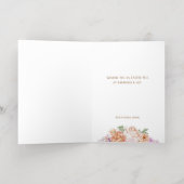 春の花ハッピーイースター 箔シーズンカード (内側レイダウン)