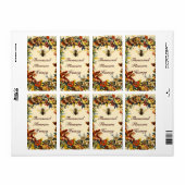 春の花ハニービー，養蜂家 ラベル (フルシート)