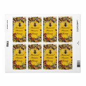 春の花ハニービー，養蜂家 ラベル (フルシート)