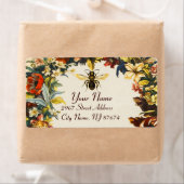 春の花ハニービー，養蜂家 ラベル (インサイチュ)