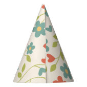 春の花パーティーハット パーティーハット (裏面)