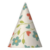 春の花パーティーハット パーティーハット (左)