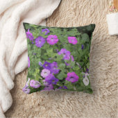 春の花パープルペチュニアフラワーズフローラ2021 クッション (ブランケット)