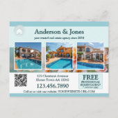 春の花フォト実在エテート ポストカード (裏面)