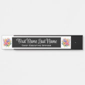 春の花フローラオフィスのドアの署名名プレート サインプレート (正面)