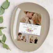 春の花フローラパープルピーチ日付を保存 セーブザデート