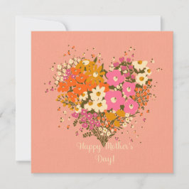 春の花ブーケお母様