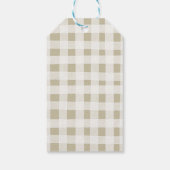 春の花ベビーシャワーありがとう ギフトタグ (裏面)