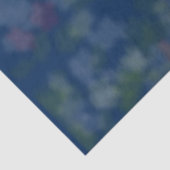 春の花ホワイトブーケロマンチックな夏の海軍 薄葉紙 (詳細)