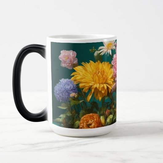 春の花マグカップ モーフィングマグカップ (左)
