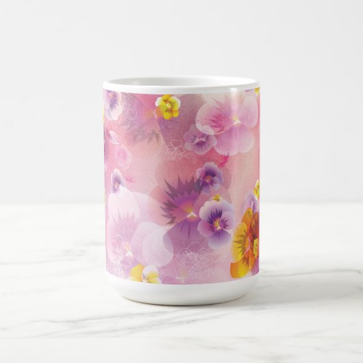 春の花マグス コーヒーマグカップ (中央)