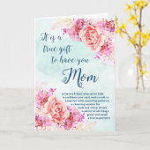 春の花マザーズデイカード カード (黄色い花)