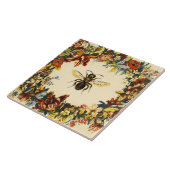 春の花ミツバチ タイル (側面)