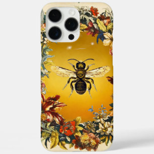 春の花ミツバチ iPhone 16 PRO MAXケース