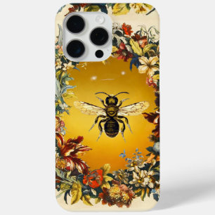 春の花ミツバチ iPhone 15 PRO MAXケース