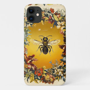 春の花ミツバチ iPhone 11 ケース
