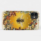 春の花ミツバチ Case-Mate iPhoneケース (裏面(横))