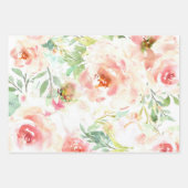 春の花ラップ紙 ラッピングペーパーシート (正面3)