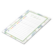 春の花一覧メモ帳 ノートパッド (アングル)