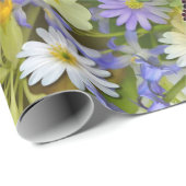 春の花包装紙 ラッピングペーパー (ロールコーナー)